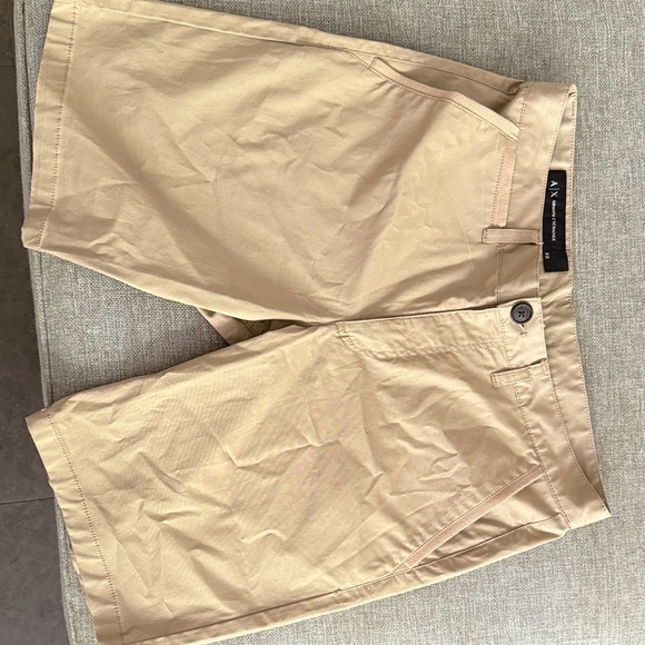 Armani Exchange Beige Casual Shorts - Picture 1 of 5